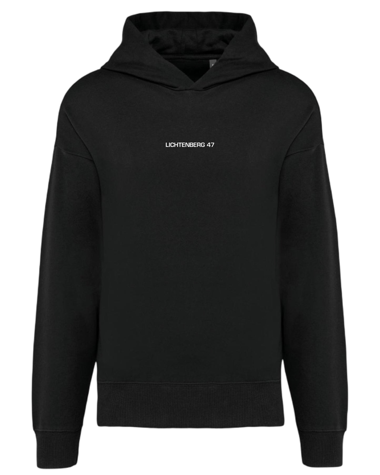 47er Hoodie schwarz