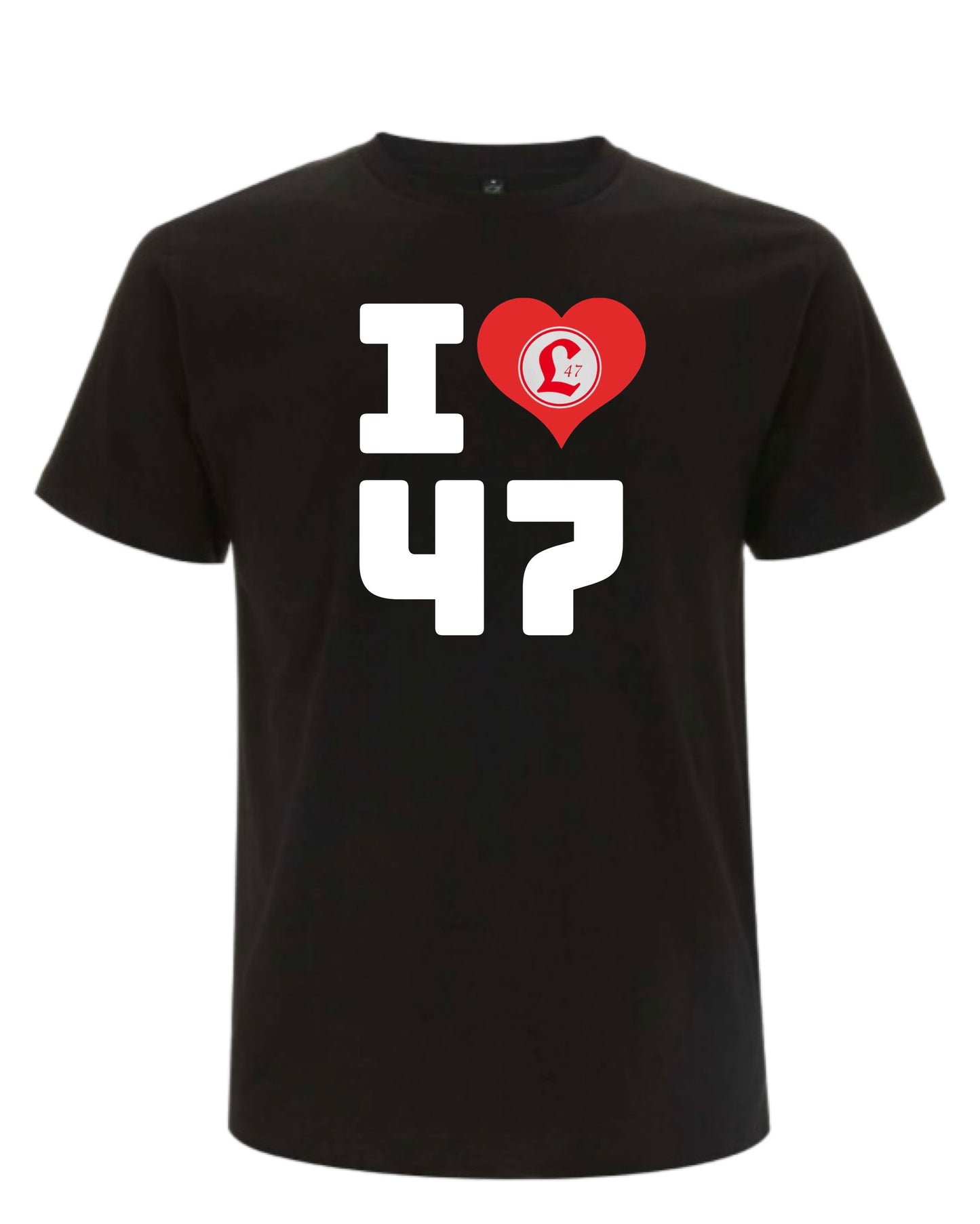 47er T-Shirt Love schwarz