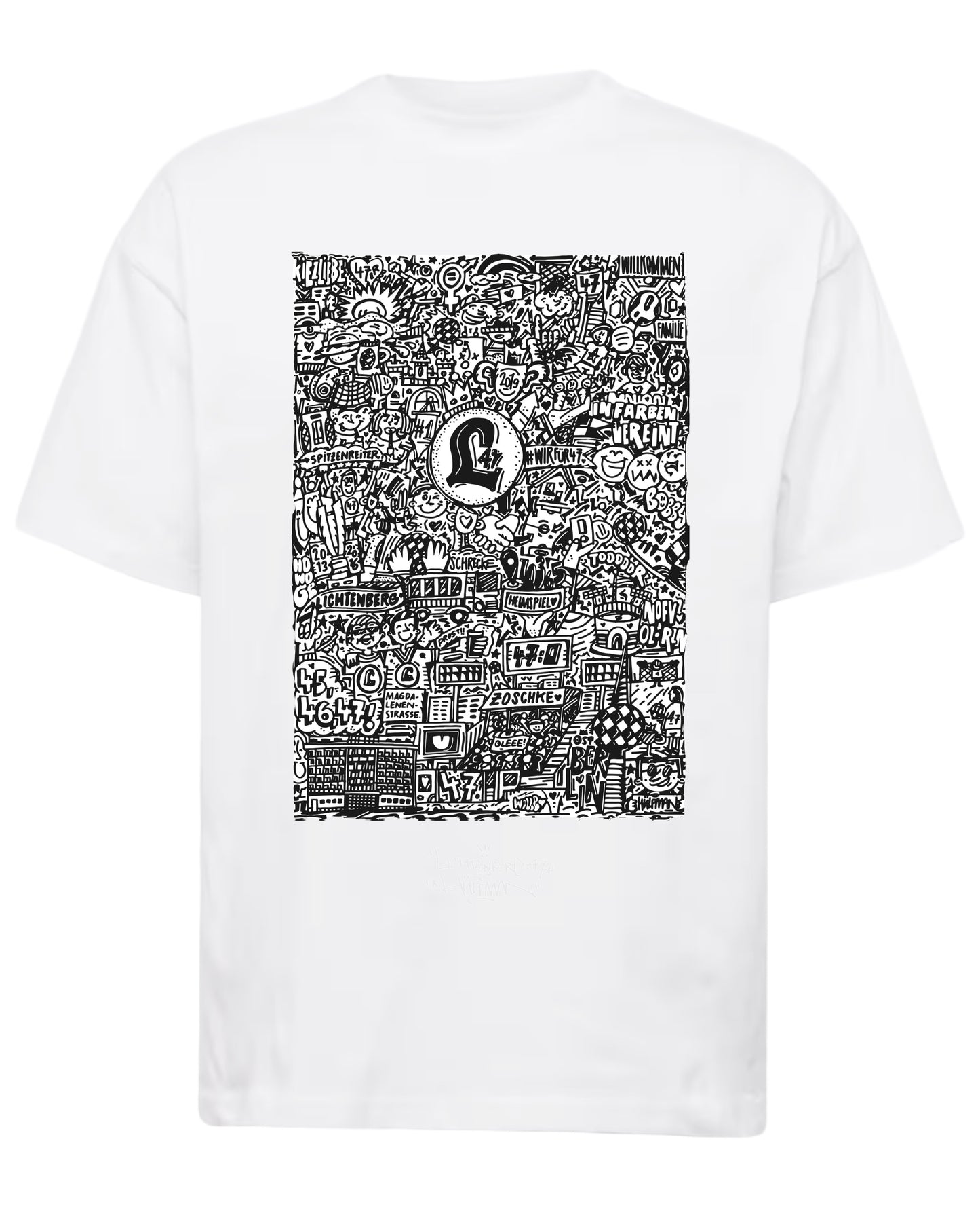 47 X HÜLPMAN Shirt weiss