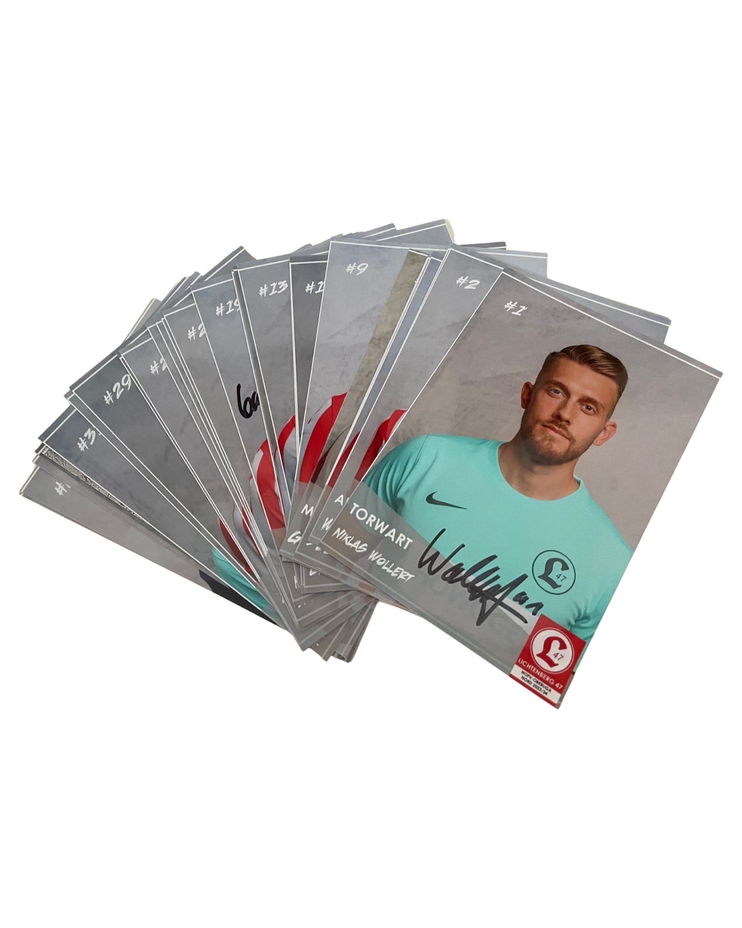 Autogramm Karten Set - Lichtenberg 47