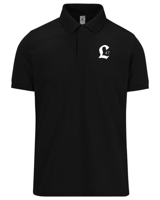 47er Polo Shirt schwarz