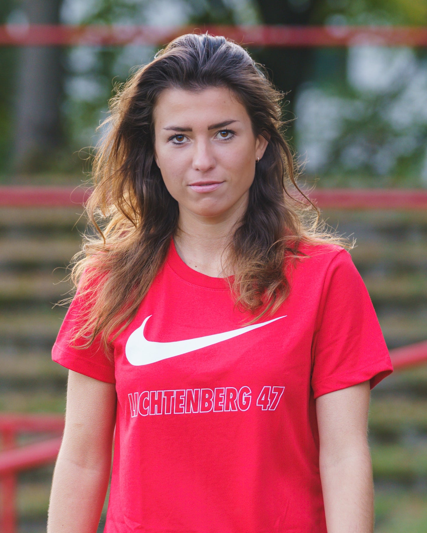Nike 47er Frauen T-Shirt Rot