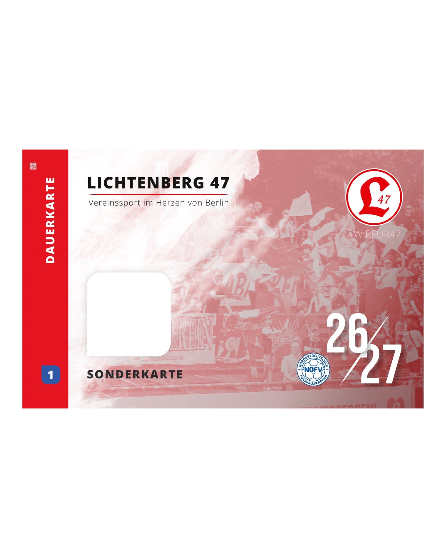 Dauerkarte Saison 26/27 (HOWOGE Vollzahler)