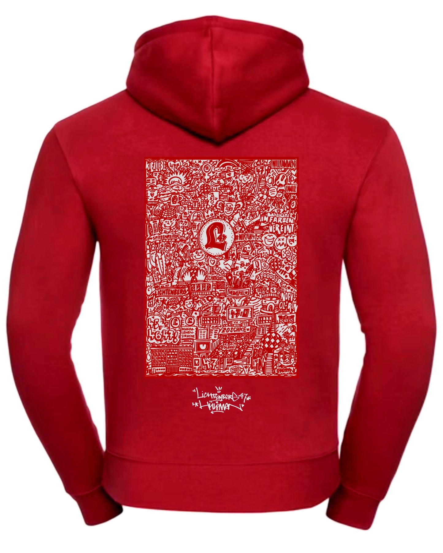 47 x Hülpman Hoody rot