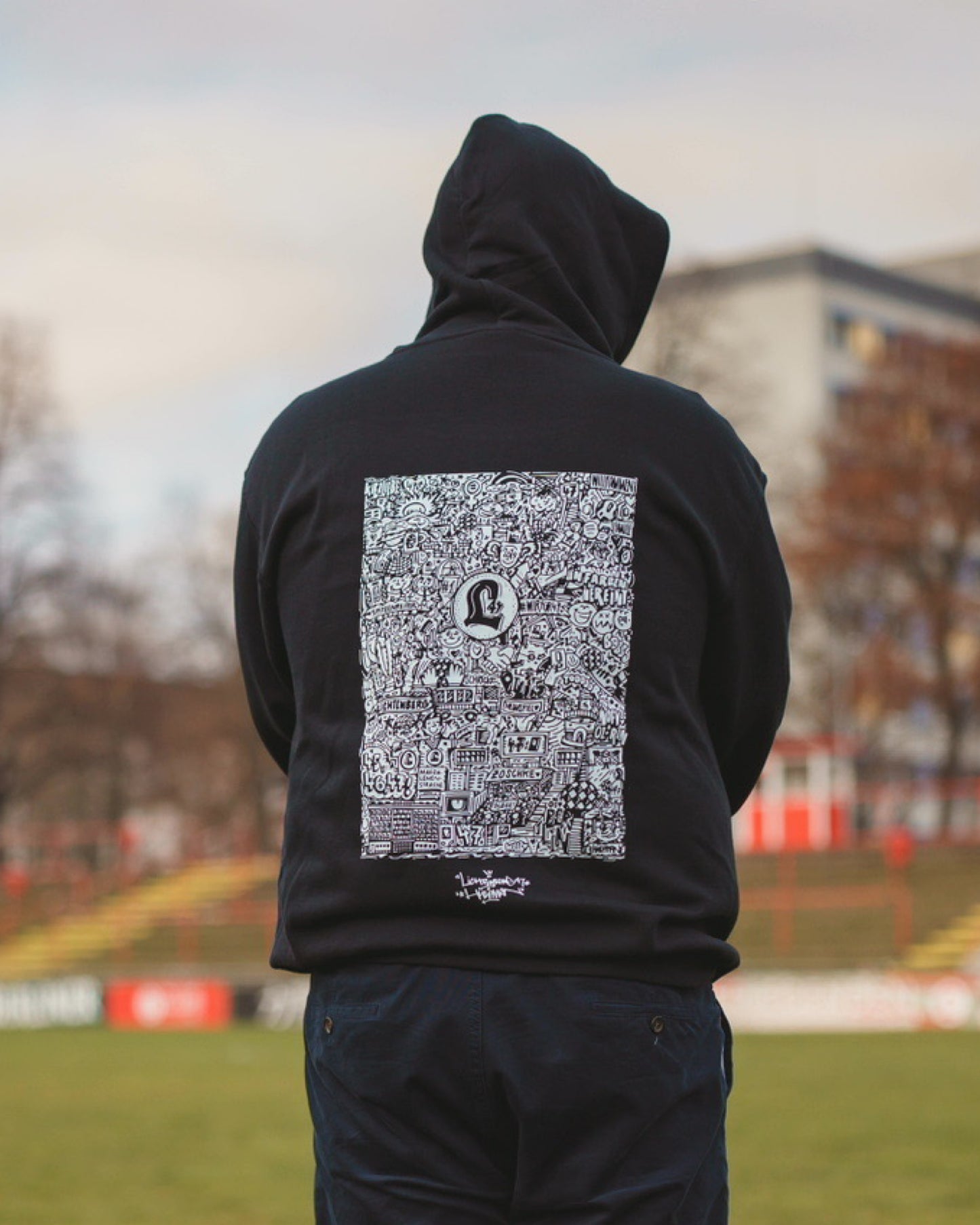 47 x Hülpman Hoody schwarz