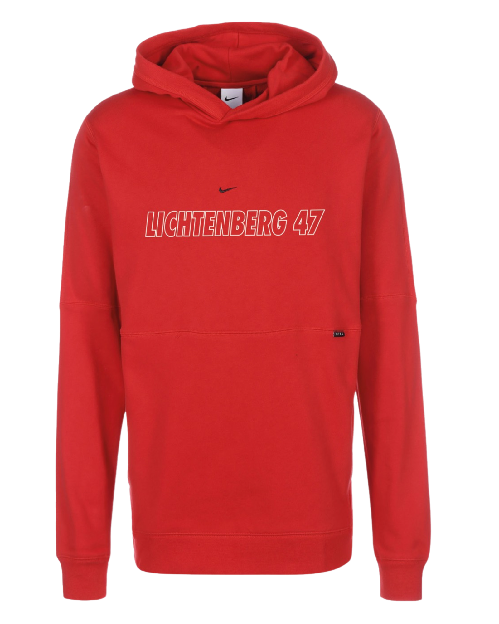 Nike 47er Hoodie Rot - Lichtenberg 47